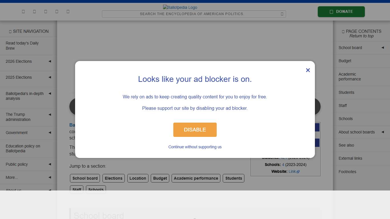 Bayfield School District, Wisconsin - Ballotpedia